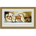 ピカソ SLEEPING NUDE 額縁付き