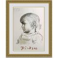 ピカソ Portrait d'Enfant 額縁付き