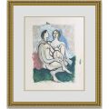 ピカソ Le couple 額縁付き
