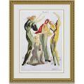 ダリ 「ダンス」 額縁付き