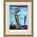 ダリ 「Burning Giraffe」 額縁付き