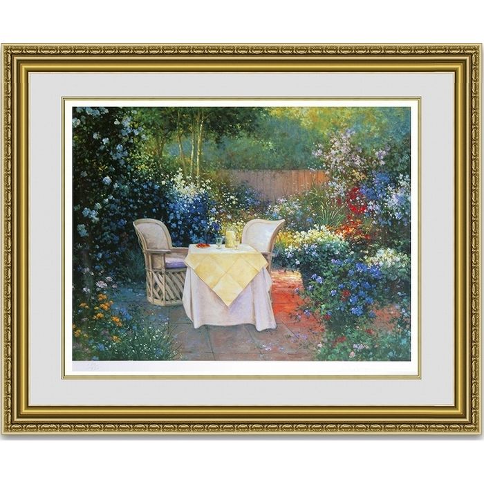 セラフィンセルゴン 「Garden pleasure」 額縁付き