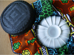 かご入り茶器セット　湯呑セット