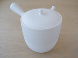 急須　白　かわいい　chanoma 常滑焼急須 大きめ