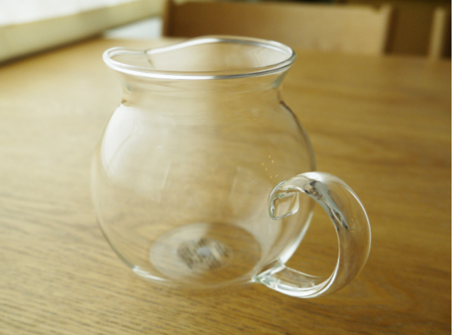 お茶の色合いがよく判る【茶海（ちゃかい）250cc】 透明耐熱ガラス