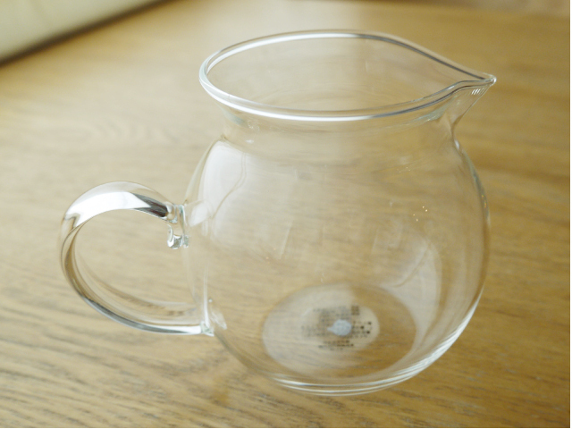 お茶の色合いがよく判る【茶海（ちゃかい）250cc】 透明耐熱ガラス