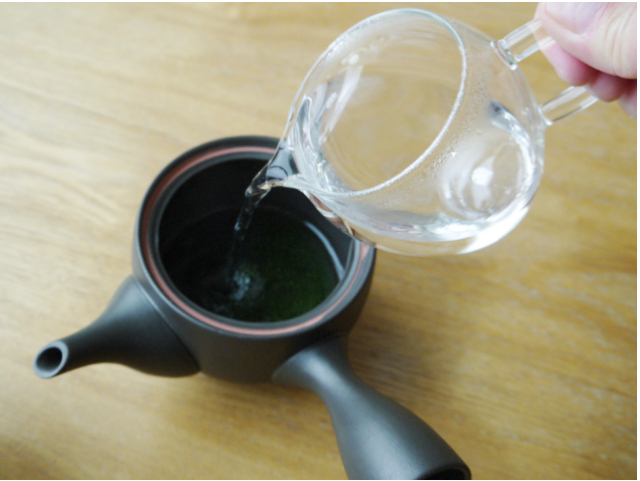 お茶の色合いがよく判る【茶海（ちゃかい）250cc】 透明耐熱ガラス