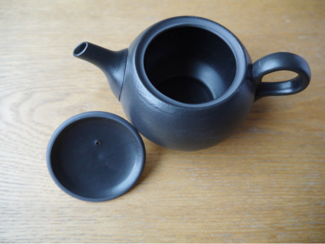 作家 陶芸作家 焼き〆 急須 取手がコロンと可愛い急須 工芸品 作家