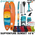 22226-Orange　【ＳＵＰボード/SPINERA　】SPINERA SUPVENTURE SUNSET 10'6"　サップボード　プレゼント付♪