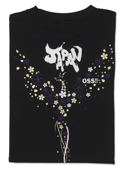 Tシャツ OSS!! 桜鳳凰 黒