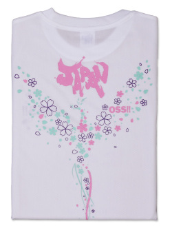 Tシャツ OSS!! 桜鳳凰 白