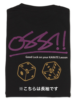Tシャツ オスーティー 長袖 (黒)