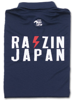 JKF×デサント JAPAN ポロシャツ （ネイビー）