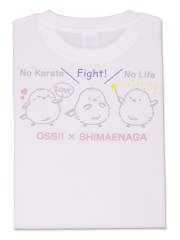 Tシャツ OSS!! シマエナガ (白)