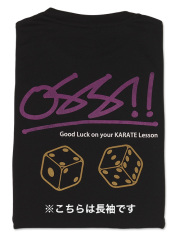 Tシャツ オスーティー 長袖 (黒)