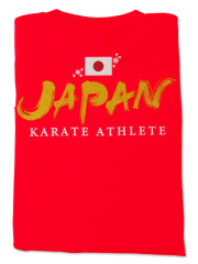 Tシャツ JAPAN KARATE （蛍光オレンジ）
