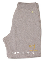 スウェットハーフパンツ (杢グレー)