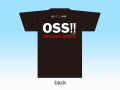 Tシャツ 沖拳会×OSS!! 黒