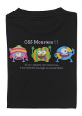 Tシャツ OSS!! モンスター 黒