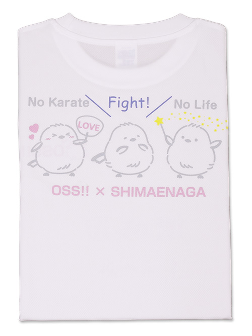 Tシャツ OSS!! シマエナガ (白)