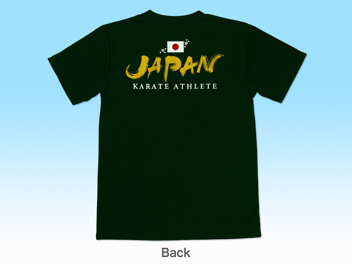 Tシャツ JAPAN KARATE（黒）　画像