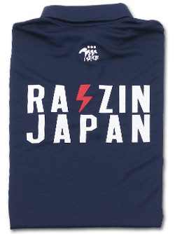 JKF×デサント JAPAN ポロシャツ （ネイビー）