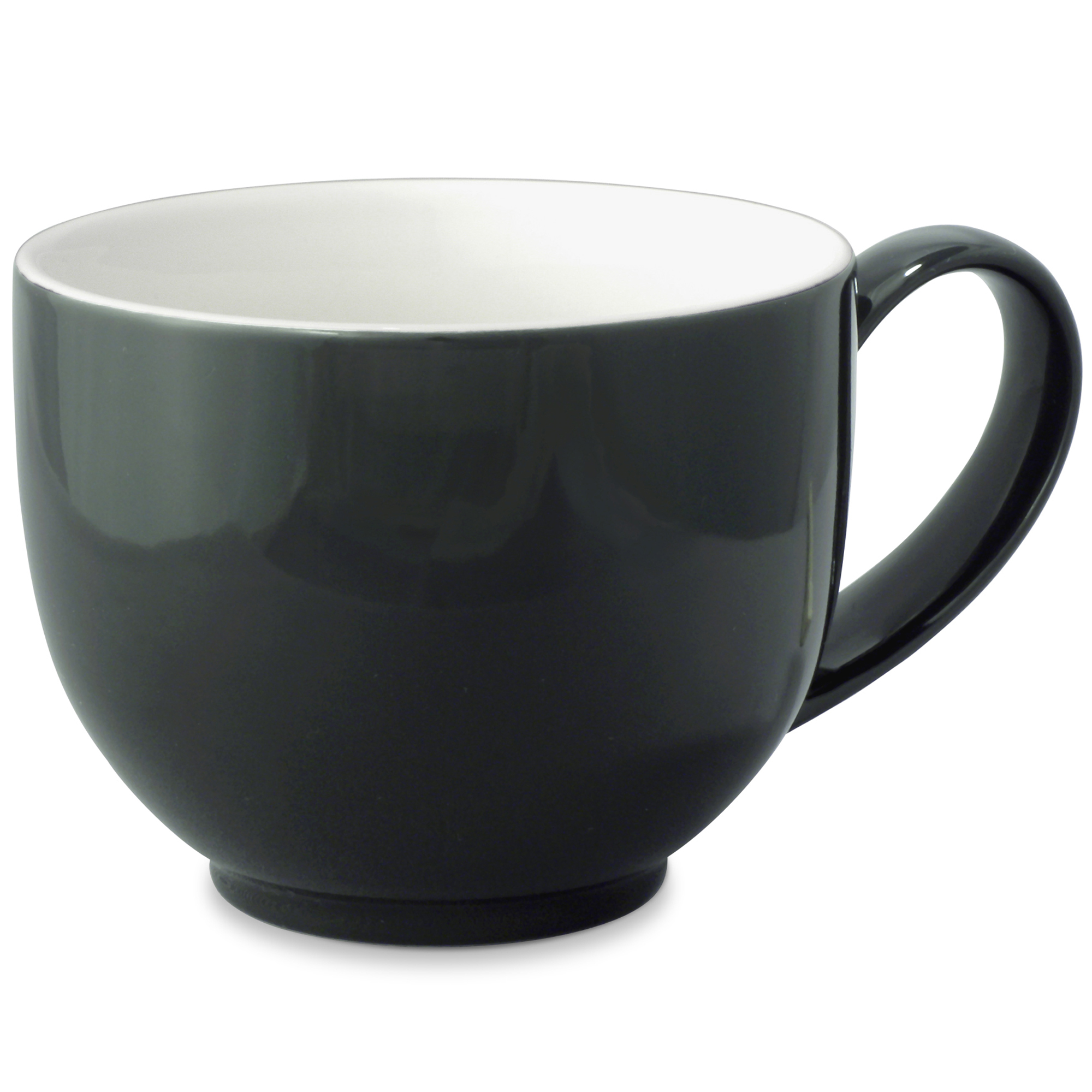 FORLIFEフォーライフ Qキュー Tea Cupティーカップ コーヒーカップ 521 マグカップ　ブラックグラファイト