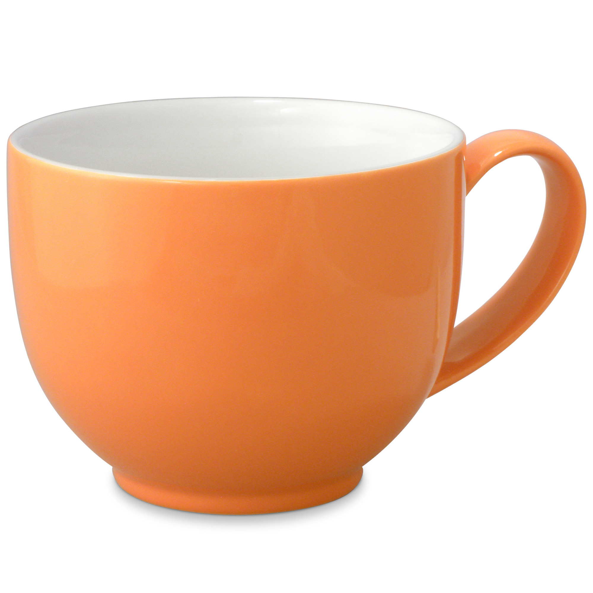 FORLIFEフォーライフ Qキュー Tea Cupティーカップ コーヒーカップ 521 マグカップ　キャロットオレンジ