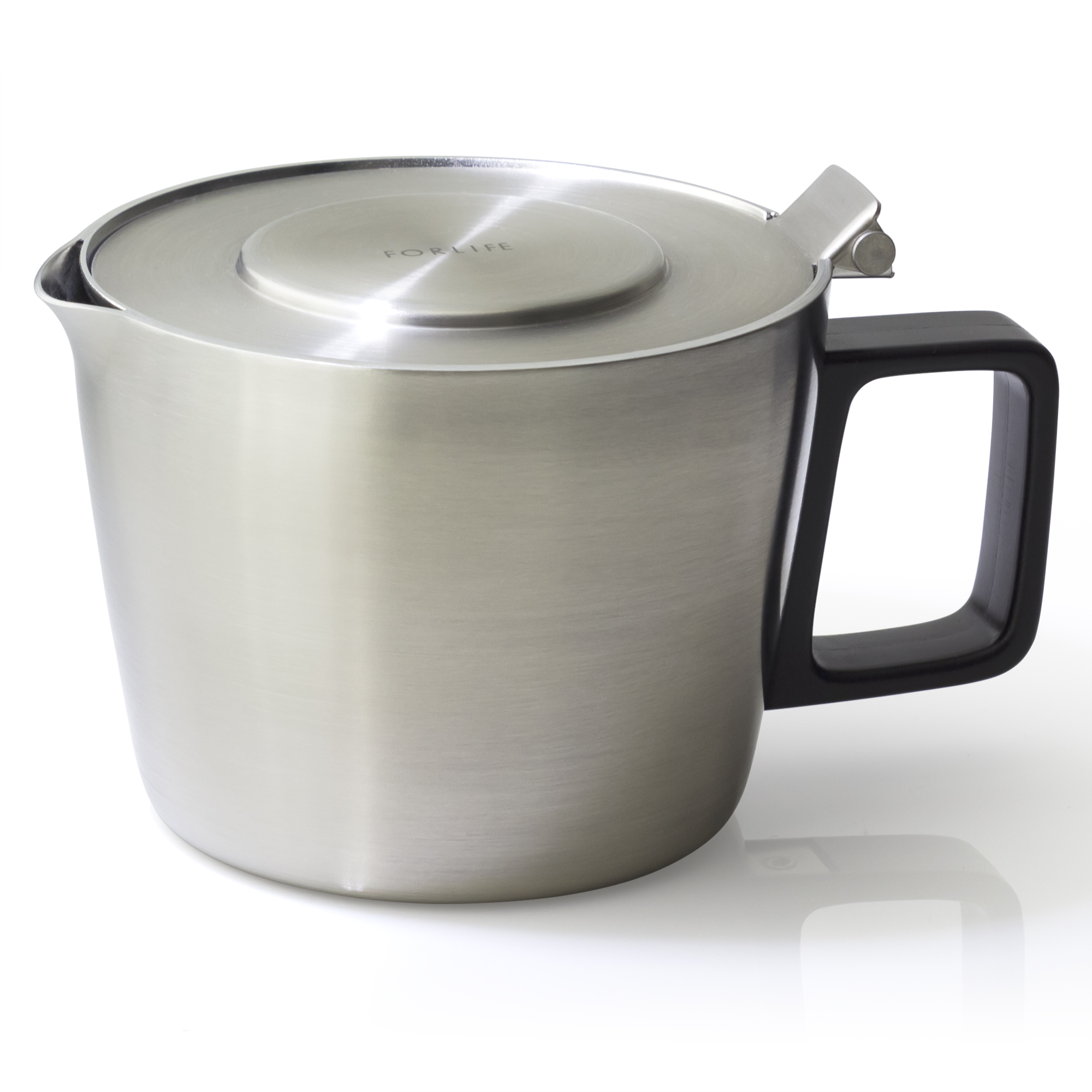 FORLIFEフォーライフ　Hospitalityホスピタリティ 601 ストレーナー内蔵ステンレスティーポット 414ml　ステンレススチール