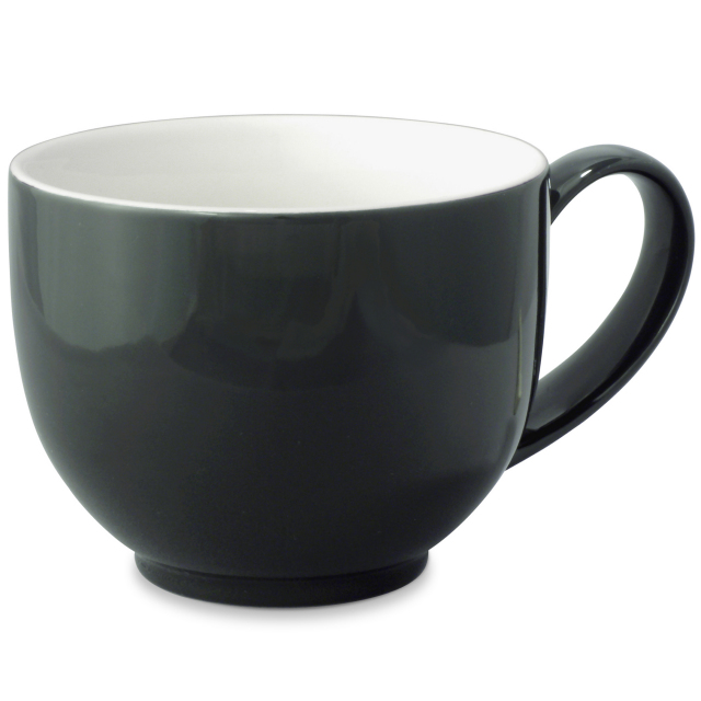 FORLIFEフォーライフ Qキュー Tea Cupティーカップ コーヒーカップ 521 マグカップ　ブラックグラファイト