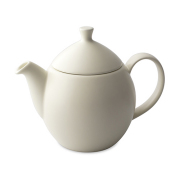 FORLIFEフォーライフ Dewデュー 598 ティーポット小 414ml　ナチュラルコットンホワイト