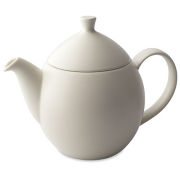 FORLIFEフォーライフ Dewデュー 599 ティーポット大 946ml　ナチュラルコットンホワイト