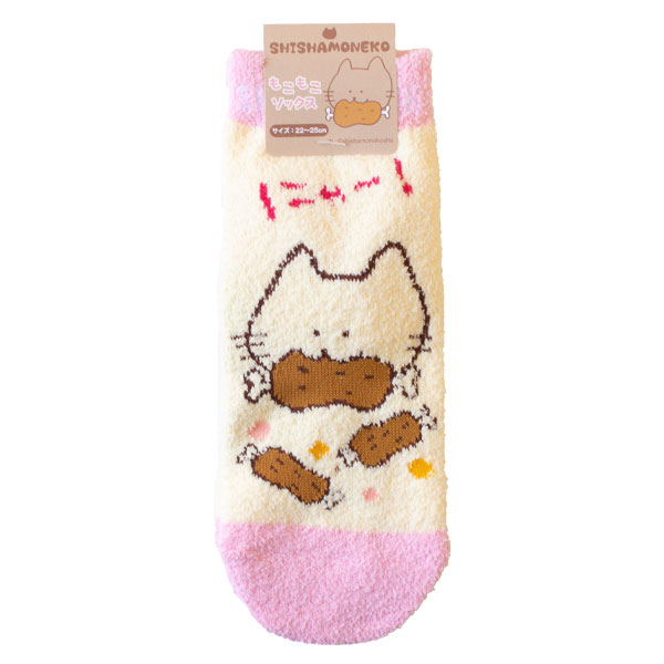 新作 ししゃもねこもこもこ靴下 ジャケット・アウター