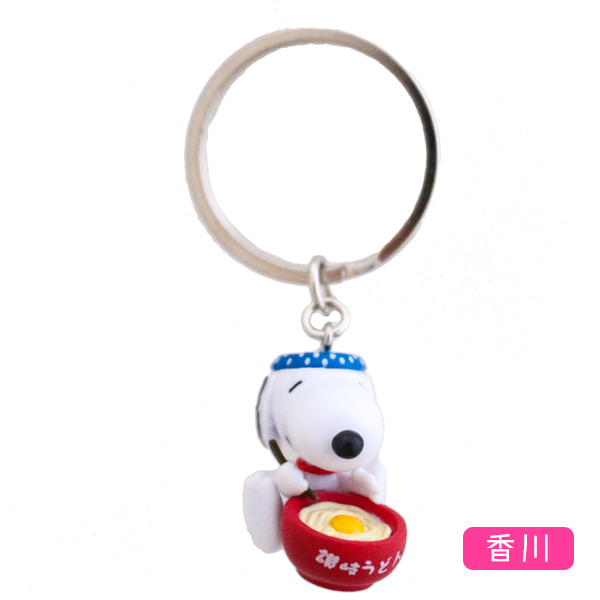 香川限定スヌーピーキーホルダー