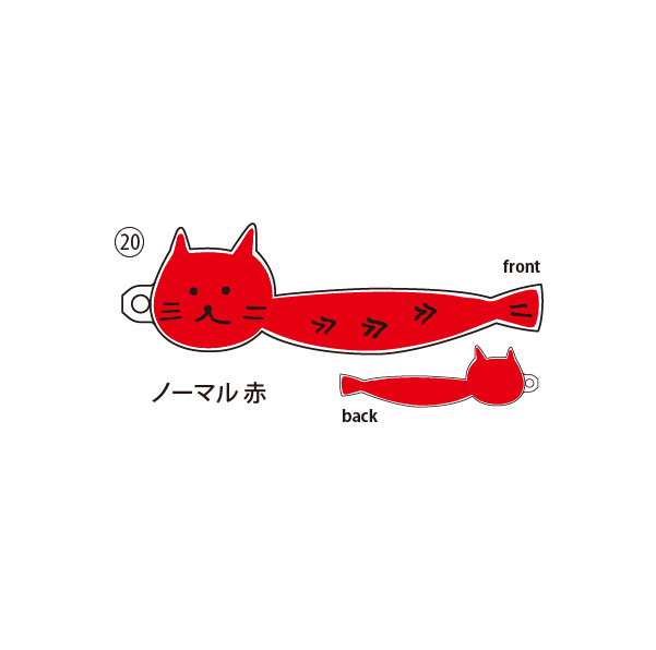 ししゃもねこダイカットアクリルKH