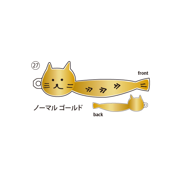 ししゃもねこダイカットアクリルKH