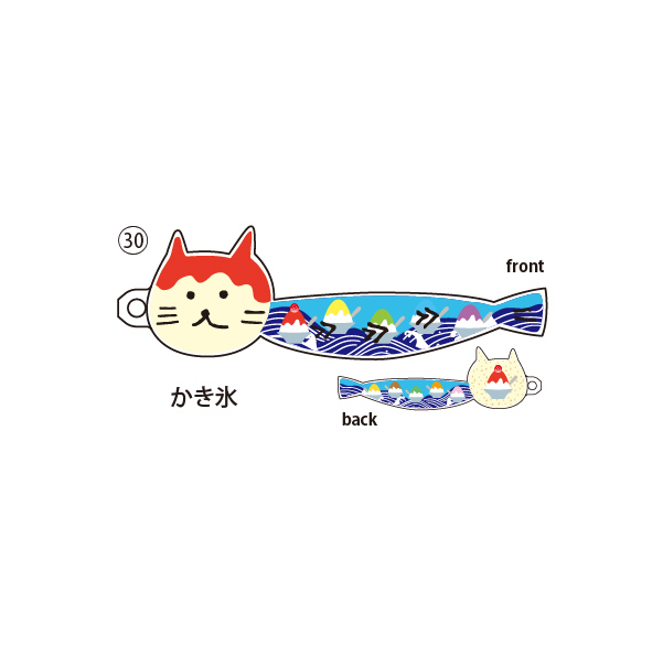 ししゃもねこダイカットアクリルKH