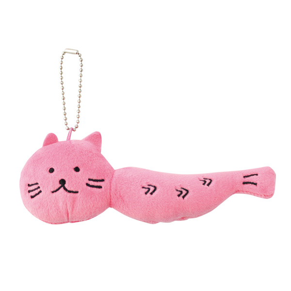 カバンにつけやすいベーシックなサイズ！ししゃもねこマスコットボール