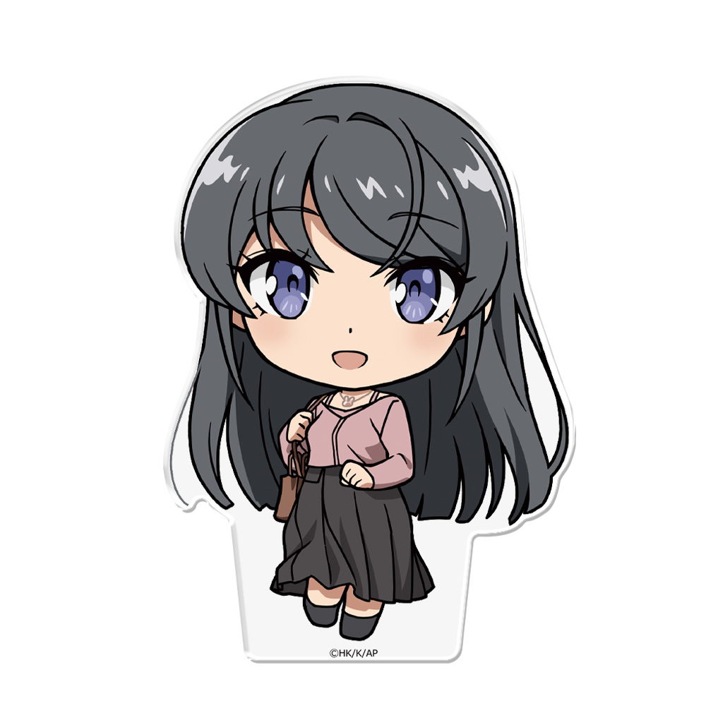 アニメ「青春ブタ野郎」シリーズ ぷにこれ！アクリルフィギュア(スタンド付) 桜島麻衣