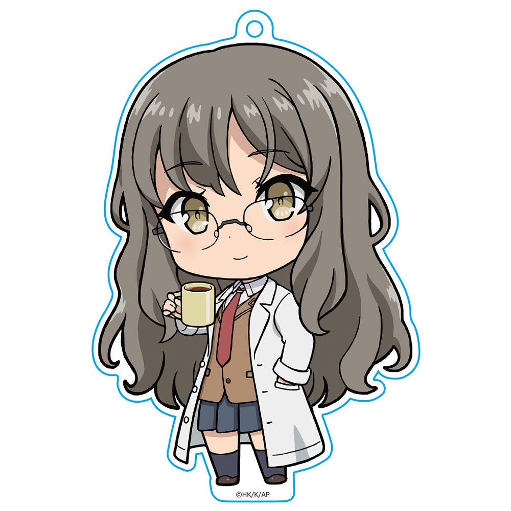 青春ブタ野郎はバニーガール先輩の夢を見ない　ぷにこれ！キーホルダー 双葉理央