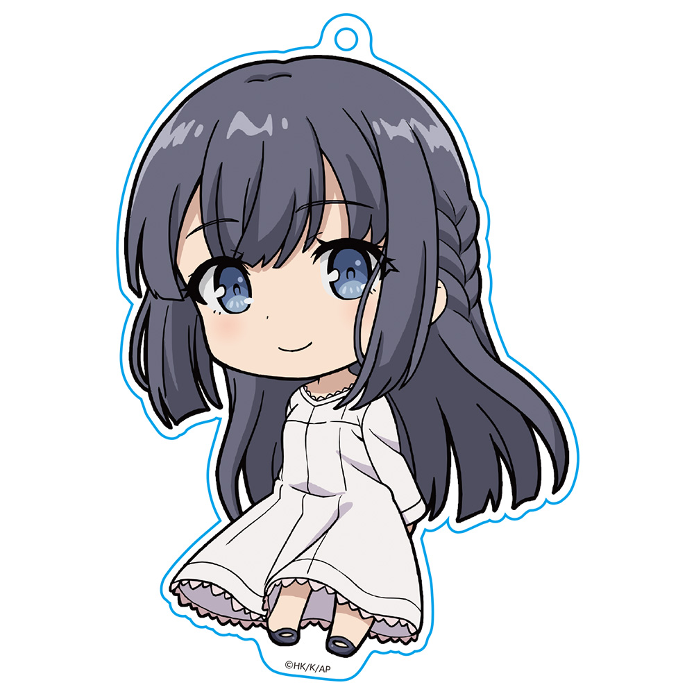 青春ブタ野郎はバニーガール先輩の夢を見ない　ぷにこれ！キーホルダー 牧之原翔子