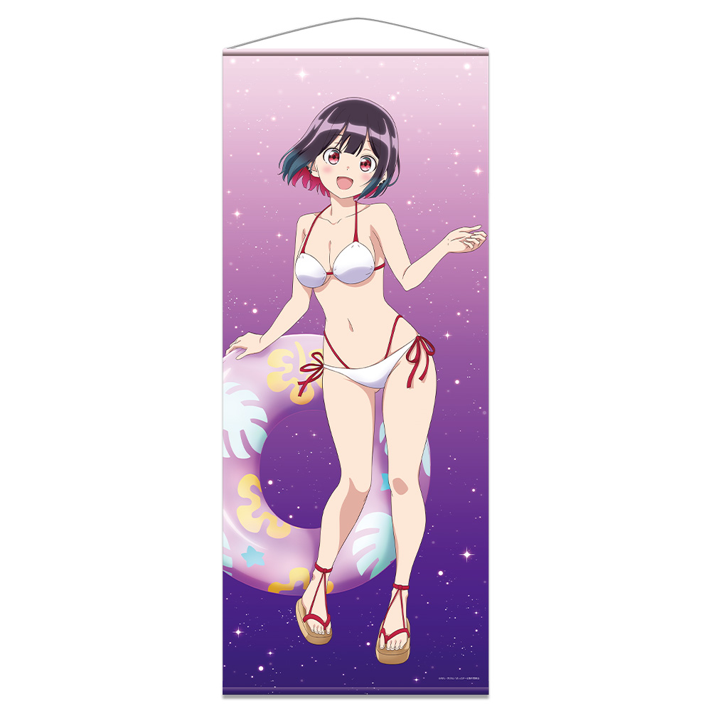 ばっどがーる ほぼ等身大タペストリー 優谷優 水着ver.【描き下ろし】