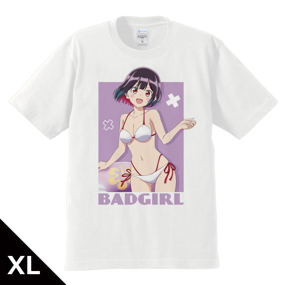 ばっどがーる Tシャツ 優谷優 XLサイズ 水着ver.【描き下ろし】