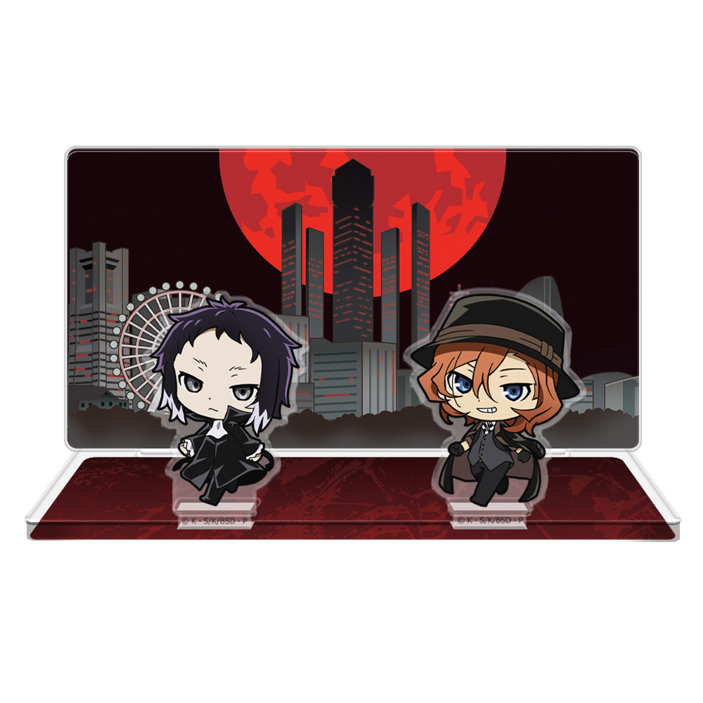 文豪ストレイドッグス 缶バッジ付キャラクター大判タオルB[太宰治 