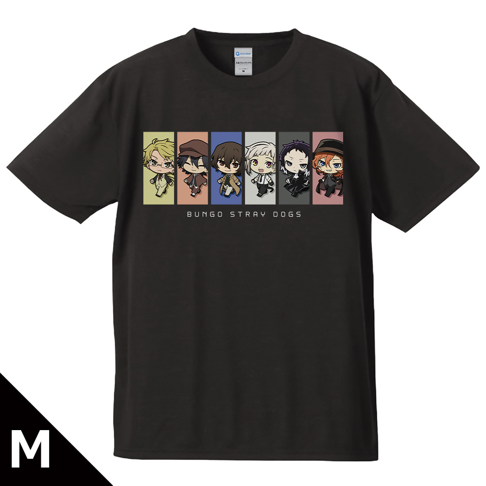 文豪ストレイドッグス Tシャツ  ついてっくver. Mサイズ