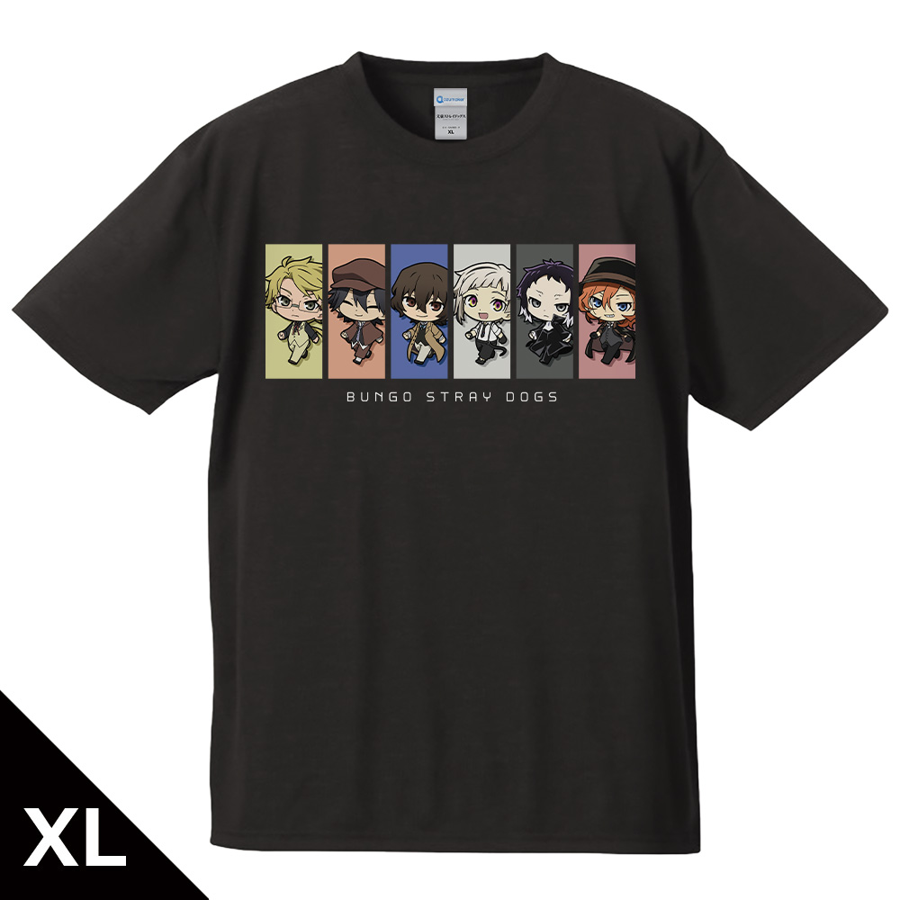 文豪ストレイドッグス Tシャツ  ついてっくver. XLサイズ