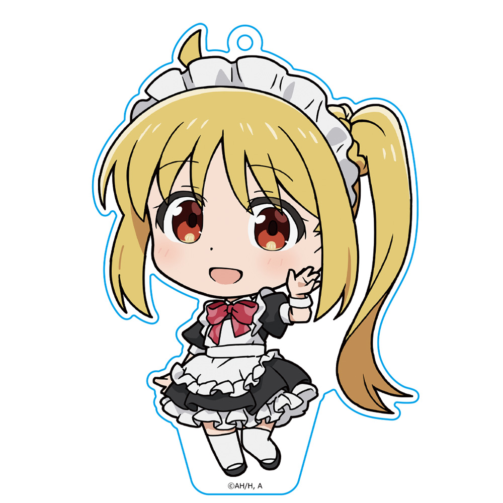アニメ「ぼっち・ざ・ろっく！」 ぷにこれ！キーホルダー(スタンド付) 伊地知虹夏 メイド服ver.