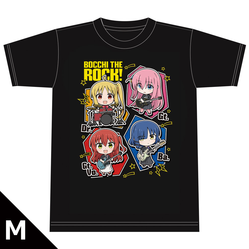 ぼっち・ざ・ろっく！ TシャツD［バンドTシャツVer.］  Mサイズ