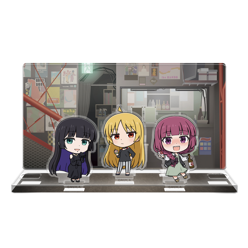 ぼっち・ざ・ろっく！アクリルジオラマC［星歌＆PAさん＆きくり］