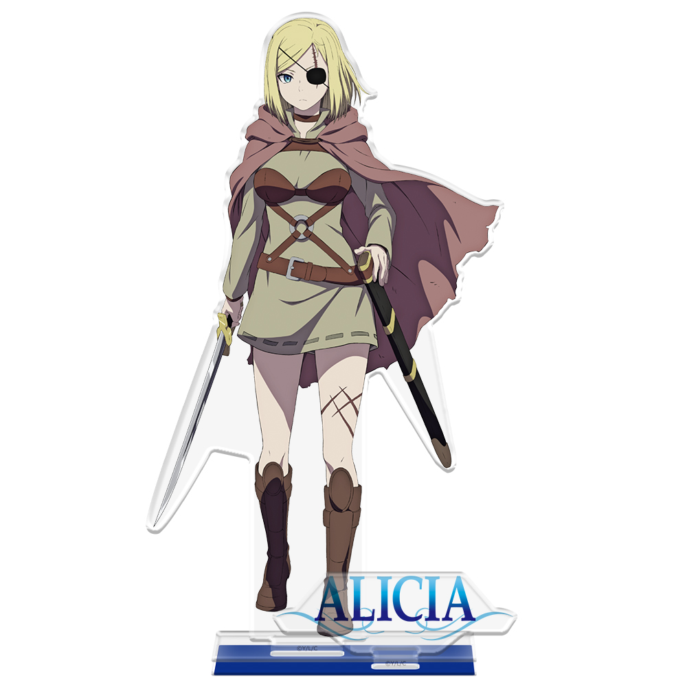 TVアニメ「クレバテス-魔獣の王と赤子と屍の勇者-」 アクリルキャラスタンド アリシア